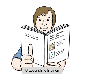 Mann liest Zeitung